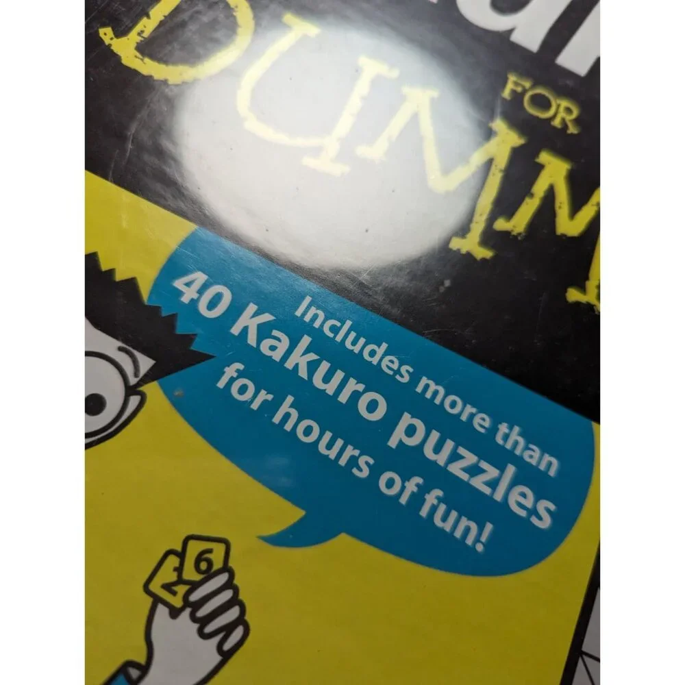 University Games 01506 Kakuro for Dummies The Game‎ 40 puzzles Sealed Game Night